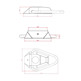 Intelligente parkeerbeugel Art nr. PAR550  (NE)
