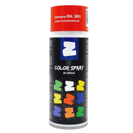 ZINGACOLORSPRAY RAL3001~~ZINGA COLOR SPRAY RAL 3001- SIGNAALROOD