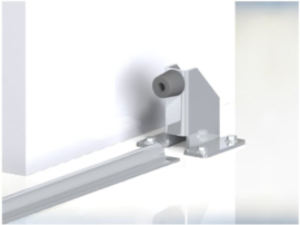 CAIS ES stopper voor schuifpoorten en zij-aanslag voor vleugelpoorten. Art.0506  (HO)