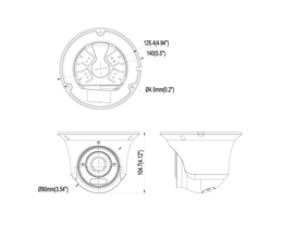 Entrya IPC4T5V3 Camera StarLight 5MP 2,7-13,5mm Turret Art nr. 105390  (SE)