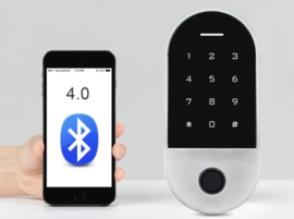 Kijzer K-HF2-BT WIFI RVS codeclavier. RVS Vandaalbestendig en weerbestendig.Art. 0258  (QU)