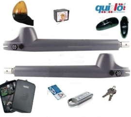 QUIKO complete set rotello automatisering voor Tuin-Gaaspoorten. Art. 0001 en 2x0304 (QU)