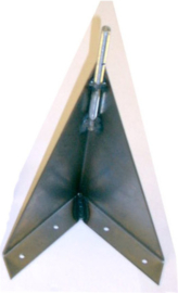 Vektor Bevestigingspiramide voor schuifpoort (klein). Art nr. PB49  (NE)