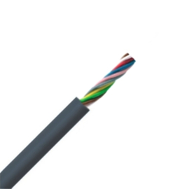 Soepele kabel 4G0,50 kleur DIN - 100m Art nr. CAS066  (NE)