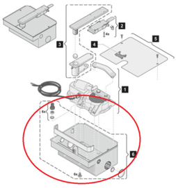 Sommer RVS funderingskast voor Twist UG Art nr. 105352  (SE)
