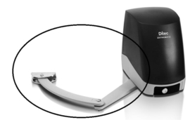 Ditec 1x losse arm voor Ditec Facil. FACILBA  (HO)