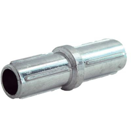 Koppelstuk t.b.v. Ø60x1,75/2,60 mm buis - aluminium Art. nr. KSALU60S prijs per Stuk(s) excl. BTW