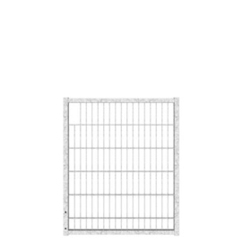 Tuinpoortvleugel 1000x1200 mm met dubbelstaafmatvulling - verzinkt Art. nr. TPTDMVV100120 prijs per Stuk(s) excl. BTW