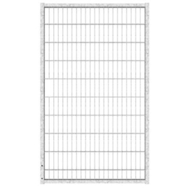 Tuinpoortvleugel 1200x2000 mm met dubbelstaafmatvulling - verzinkt Art. nr. TPTDMVV120200 prijs per Stuk(s) excl. BTW