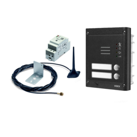 VIDEX  Audiokit GSM 4G inbouw met 2 beldrukkers Art nr. VPN502-4G