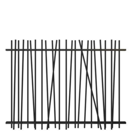 Spijlenvak Mykadoo pro 1800 - h.o.h. max. 110 mm - thermisch verzinkt en gecoat RAL9005 Art. nr. VAMYVV90051800 prijs per Stuk(s) excl. BTW