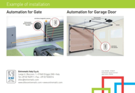 Ditec  Entrematic Smart Connect De perfecte oplossing om elke automatisering te beheren, op een slimme manier. Met stemherkenning via uw GSM.  (HO)