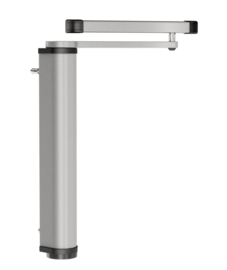 Locinox VENUS-S-SILV~~Art. nr. P00017436-SILV     P00017436-SILV - Gemotoriseerde poortsluiter voor draaipoorten-zilver. (HO)