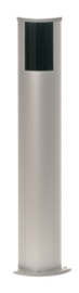 ABLE - Aluminium paaltje voor inbouw fotocell, H50cm. Art nr. ABLE-AX-PIL50  (NE)