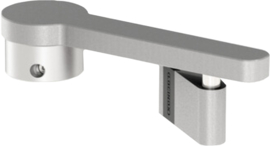 VENUS-ARM-G-SILV - Compacte arm voor de installatie van Venus, ZILVER. Art nr. MIC964 ZILV  (NE)