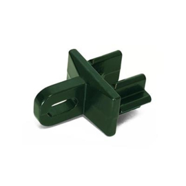 Spijlenhekwerk aluminium inslagprop 50x30 mm - RAL6009 Art. nr. SVPVPA60095030 prijs per Stuk(s) excl. BTW