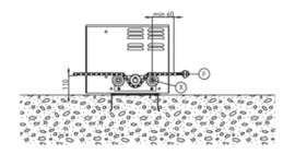 ditec cross 18 kettingwiel. CROSSTC  (HO)
