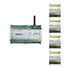 GARD GSM EXIO deuropener 4G, LOG 1000, 2/2 Art nr. CCT977-4G  (NE)