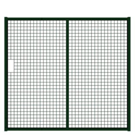 Tuinpoortvleugel 2000x1800 mm met gaasvulling - RAL6009 Art. nr. TPS6009200180 prijs per Stuk(s) excl. BTW