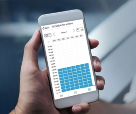 Doorbird D2101KV  IP videokit opbouw, incl. opbouwbak en voeding +codeclavier  (HO)