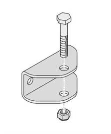 Sommer Vleugelbeslag Twist M S3 zwart Art nr. 105543  (SE)