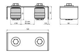 geleideroller 1700049 SR 2  (HO)