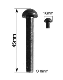 RIV8X45~~KLINKNAGEL 8 X 45- vpe 40x