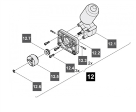 Sommer Motor 24V set Twist XL Art nr. 104576  (SE)