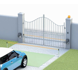 Ditec Arc 1BH , kit knikarm motoren. 2x24V, tot 5 meter vleugellengte. Voor intensief gebruik. Kit draaihekaandrijving knikarm opbouw tot 5m vleugel basis  (HO)