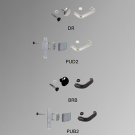 Locinox VOLTA – Opbouwslot met extern codeklavier op batterijen – Enkelzijdig