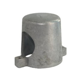 Plantsoenkop 60x42 mm - aluminium Art. nr. PLKOP6042ALU prijs per Stuk(s) excl. BTW