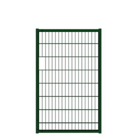Tuinpoortvleugel 1000x1600 mm met dubbelstaafmatvulling - RAL6005 Art. nr. TPTDM6005100160 prijs per Stuk(s) excl. BTW