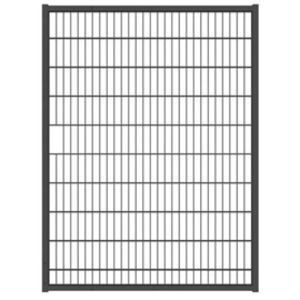 Tuinpoortvleugel 1500x2000 mm met dubbelstaafmatvulling - RAL7016 Art. nr. TPTDM7016150200 prijs per Stuk(s) excl. BTW