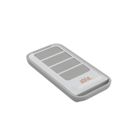 ABLE - Zender met 4 kanalen op 433Mhz. Rolling code. Art nr. ABLE-TX-TOH4-433C  (NE)