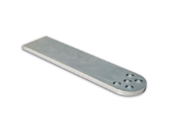 AC80 paalbeslag verlengd galva Abacus om te lassen Art nr. 104349  (SE)