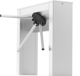 Gastop TM2-BR2AL : Driepoot tourniquet, box model gemotoriseerd. Dubbele passage met vaste armen. Art nr. GTP0037  (NE)