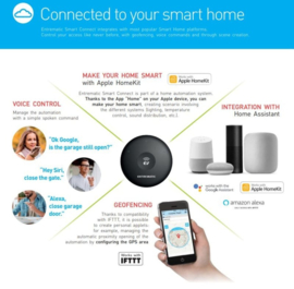 Ditec  Entrematic Smart Connect De perfecte oplossing om elke automatisering te beheren, op een slimme manier. Met stemherkenning via uw GSM.  (HO)
