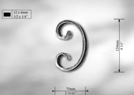 C1201~~KRUL 120X75MM - 12X6MM.