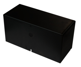 Behuizing deksel Optimus 250B breed zwart Art nr. 104896  (SE)