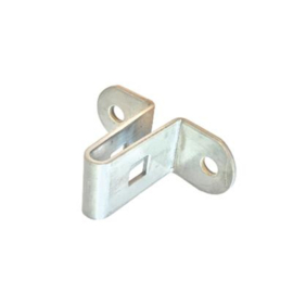 Muur-/paalbevestigingsbeugel t.b.v. dubbelstaafmat - thermisch verzinkt Art. nr. MUURBEVDSMVV prijs per Stuk(s) excl. BTW