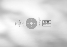 RF60~~MONTAGERING VOOR SPIJL