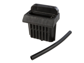 Locinox Inwendige grondgrendel SUBY - zwart RAL9005 Art. nr. SUBY9005  (TH)