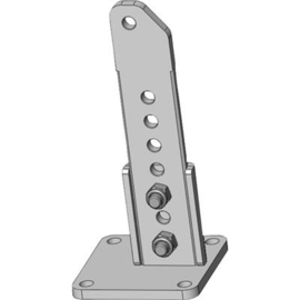 Sommer Paalbeslag verstelbaar rechts Twist M/200/350 Art nr. 103298  (SE)