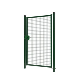 Enkele tuinpoortset met gaasvulling 1000x1800 - RAL6005 Art. nr. TPS6005100180S prijs per Set excl. BTW