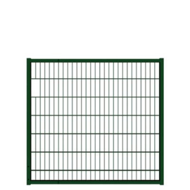 Tuinpoortvleugel 1500x1400 mm met dubbelstaafmatvulling - RAL6005 Art. nr. TPTDM6005150140 prijs per Stuk(s) excl. BTW