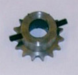 Vektor Kettingwiel T15 voor ketting van 1/2". Art nr. WB15  (NE)