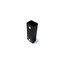 Aluminium adapter bakje voor platte profielen in combinatie met SSKZ QF slotvanger - Ral 9005 Art. nr. OSET9005 prijs per Stuk(s) excl. BTW