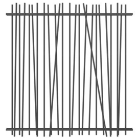 Spijlenvak Mykadoo pro 2500 - h.o.h. max. 110 mm - thermisch verzinkt en gecoat RAL7016 Art. nr. VAMYVV70162500 prijs per Stuk(s) excl. BTW