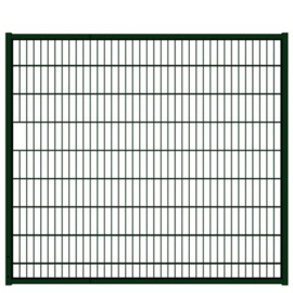 Tuinpoortvleugel 2000x1800 mm met dubbelstaafmatvulling - RAL6009 Art. nr. TPTDM6009200180 prijs per Stuk(s) excl. BTW