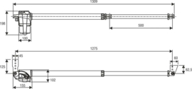 Poortopener Beninca BILL50M SX  (PO)